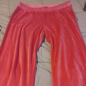 Women's velour pants
